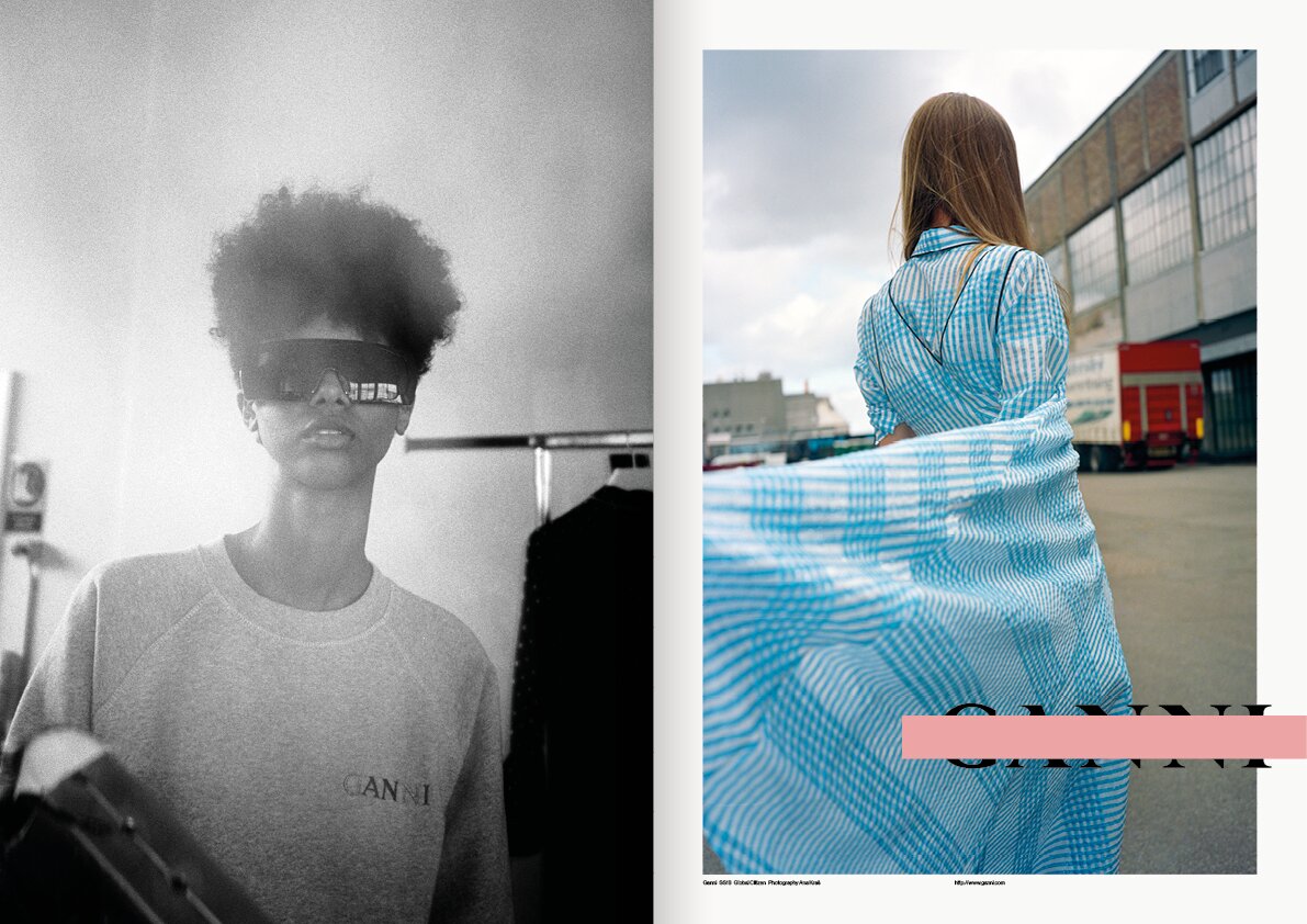 GANNI Campaign SS18 MOON